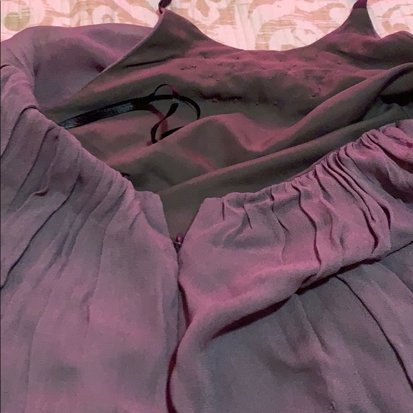 Purple tye dye back out dress - Picture 6 of 8